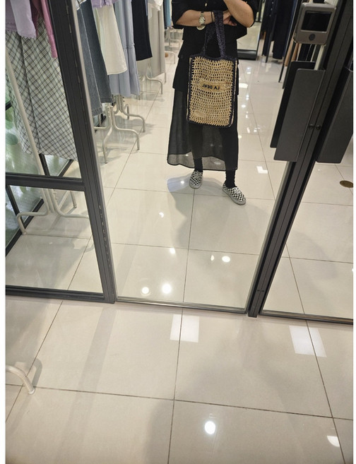 8위 - [듀엘] DEWE 스퀘어 라탄 가방 D242PHE 003NC일산