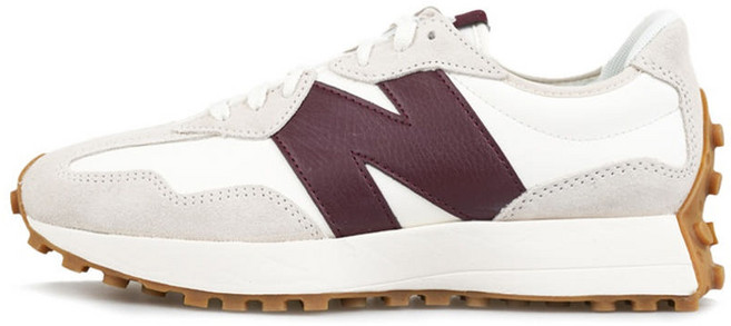 뉴발란스 우먼스 327 버건디 레더 WS327KA+증정품