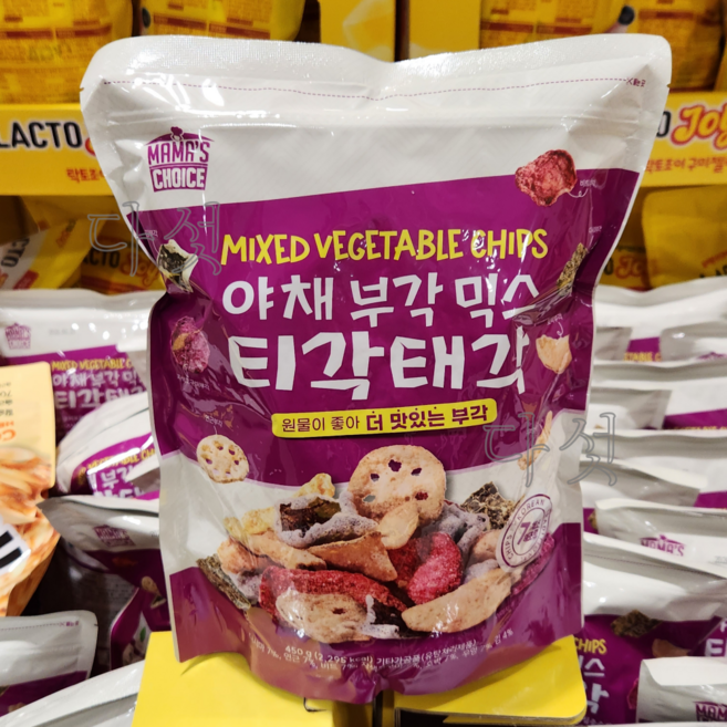 마마스초이스 대용량 마른안주 건강간식 야채부각 티각태각 450g, 1개, 1.35kg