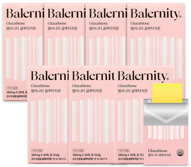 밸러니티 글루타치온 필름, 360mg, 210개