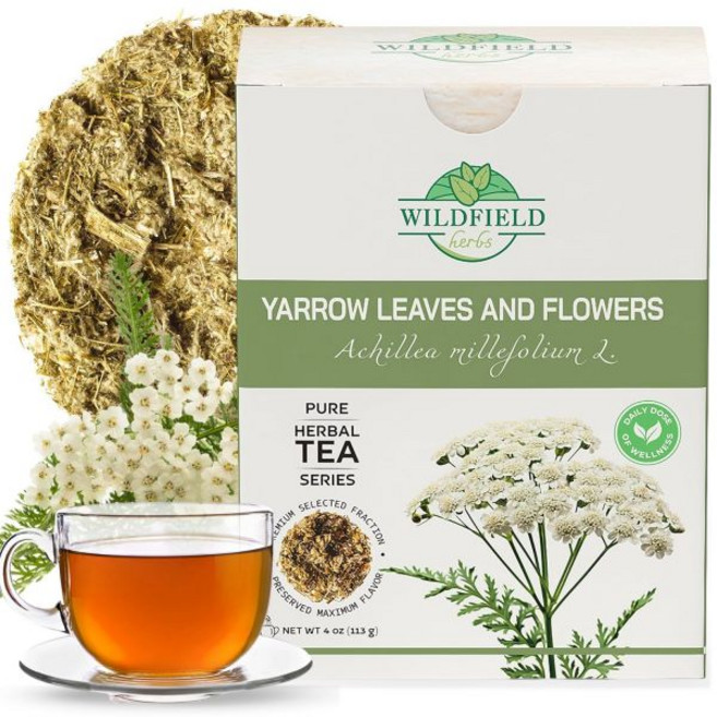 4온스. 모링가 잎 모링가 잎 허브 차 (모링가 올리페라) 113g 모링가 잎 차 허브, Yarrow, 4 Ounce, 1개