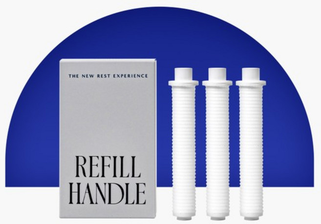 [4세대]호텔 샤워기 1차 핸들 리필 필터(1BOX) 3개월, 1개