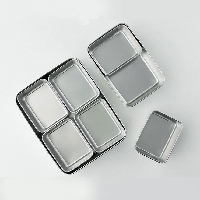 sale 칸칸이 올스텐 바트 세트 뚜껑포함 냉장 냉동 반찬통 밧드 양념 달빛스토어, 분리형밧드[8칸], 1개