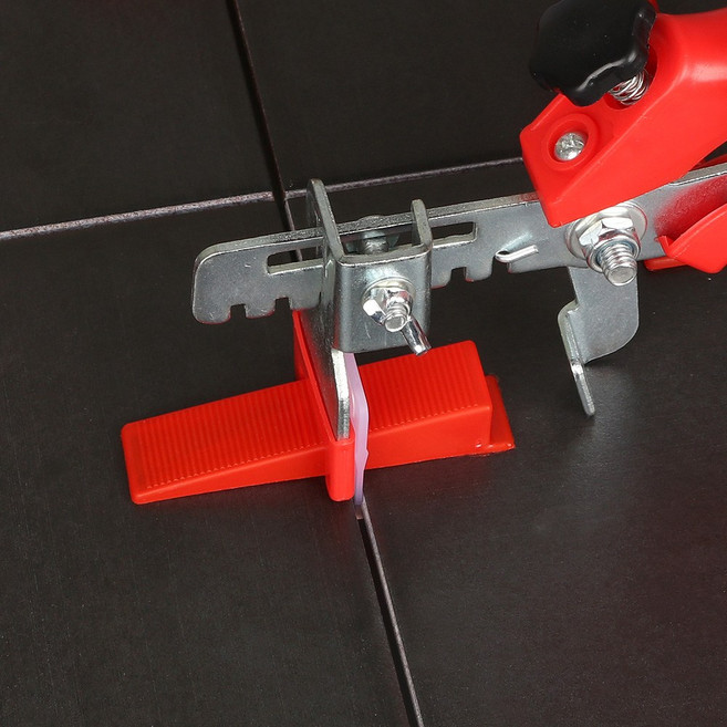 타일수평 평탄클립 쐐기 집게 간격 100개, 평탄클립 2mm 100개