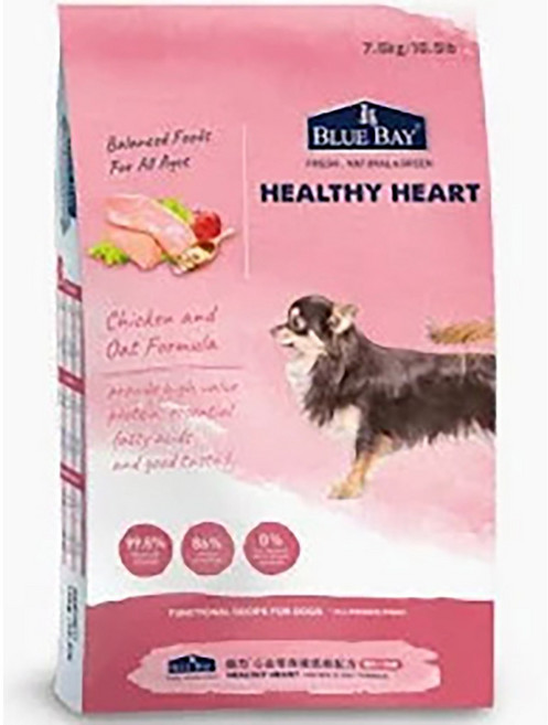 BLUE BAY 倍力 S30 低敏雞肉燕麥狗飼料 心血管保健配方, 1個