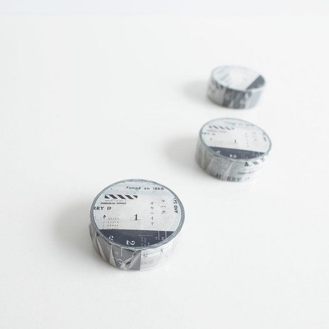 Yohaku 2020 東京紙博限定款 日本製 紙膠帶 H012, 1個