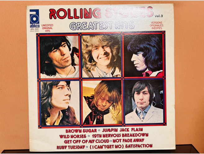 1978 롤링스톤즈 THE ROLLING STONES GREATEST HITS LP (음반 EX+ 자켓 EX)