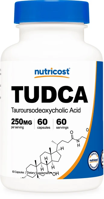 뉴트리코스트 TUDCA 타우로우르소데옥시콜 애시드 250mg 캡슐, 1개, 60회분 - 쿠팡