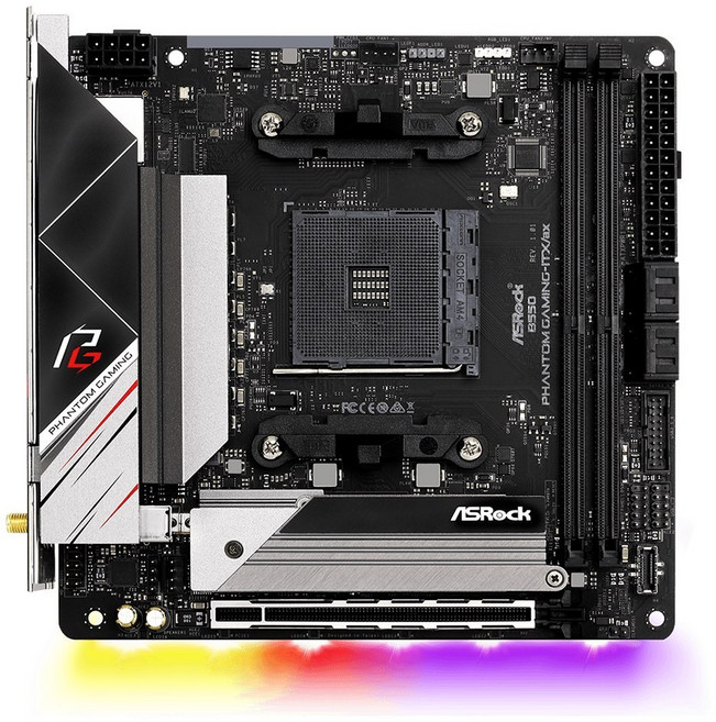 ASEOCK B550 PHANTOM X16 5950X GAMING ITX AX AMD AM4 PCI 마더보드 CPU ITX RYZEN 5800X 5600X DDR4 MINI