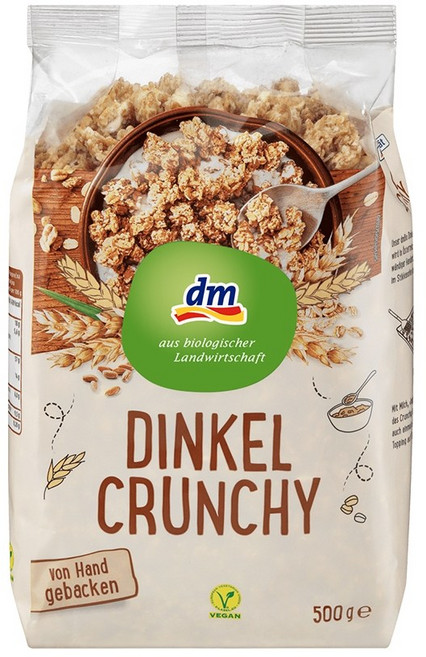 독일 dm 크런치 뮤즐리 스펠트밀 500g, 1개