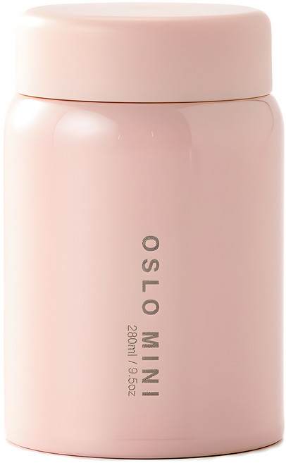 오슬로 미니 푸드자, 핑크, 280ml, 1개