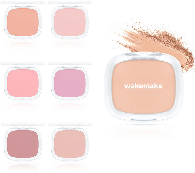 웨이크메이크 쉬어 브리즈 블러셔 5g, 1개, 02 살몬 코랄