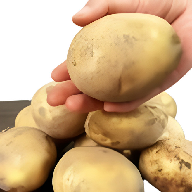 강원도 두백 감자, 1박스, 두백 (왕특) 1kg