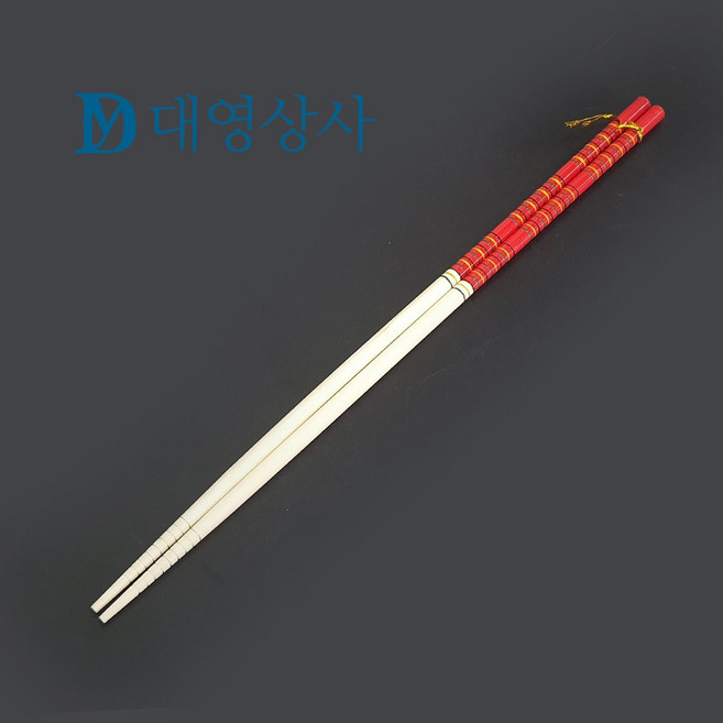 대영상사 색동 튀김저 39cm 튀김 저분 젓가락, 1개
