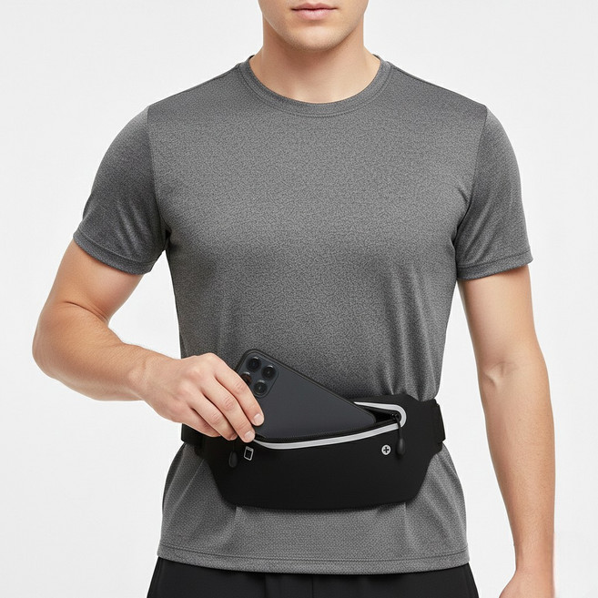 자쏘 초경량 방수 조깅 러닝벨트