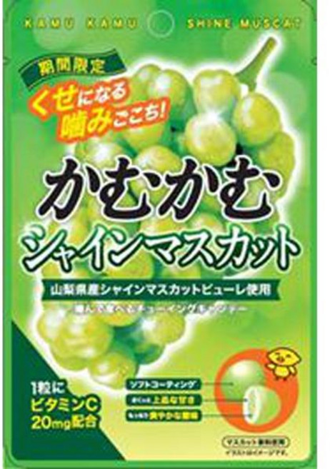 mitsubishi Kamukamu 미쓰비시 카무카무 샤인머스캣 츄잉 캔디 사탕 30g 10팩