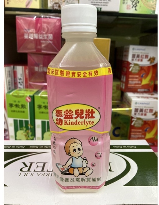 惠幼 益兒壯 電解水 蘋果 草莓 葡萄 360ml, 1個裝