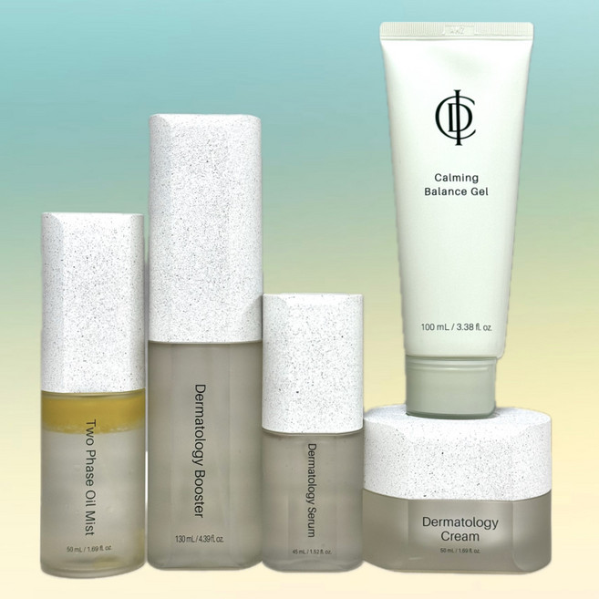 인셀덤 기초 5종 세트(더마톨로지 퍼스트 부스터+세럼+엑티브크림+카밍밸런스젤+오일미스트), 1세트