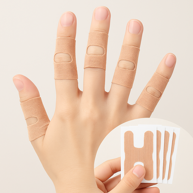 월드판다 손가락 마디 보호 인대 관절 테이핑 압박 탄력 스포츠 깁스, 스킨, 20개