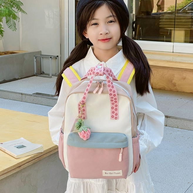 어린이 여행용 귀여운 학교가방 백팩 여아 초등학생 어린이가방 책가방 경량백팩 백팩 귀여운가방 방수가방 공주풍 카툰가방 입학준비 백팩 1학년가방 스쿨백 아동백팩 초등가방 여아선물