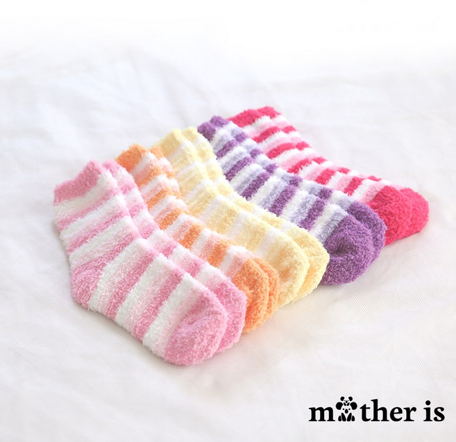 마더이즈 국내생산 임산부 수면양말 2켤레 색상랜덤