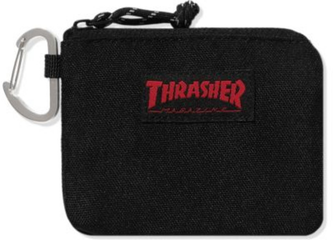 트래셔 THRASHER 멀티 미니 케이스 블랙/레드 176083