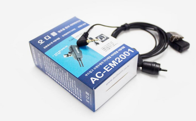 오디콤 오디콤 AC-EM2001 태광 TFR-700용 B타입 인이어 경호용이어마이크