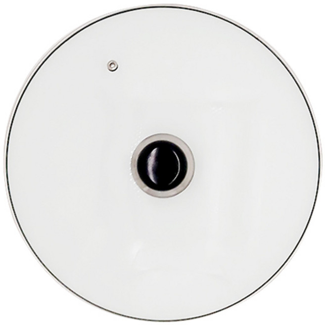 업소용 경질 캠핑 볶음 철판 전판 닭갈비팬-깊은형, 유리뚜껑28, 1개, 28cm