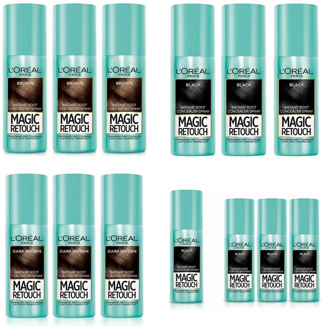 로레알 파리 로레알파리 매직 리터치 75 ml, BlackColor, 1개