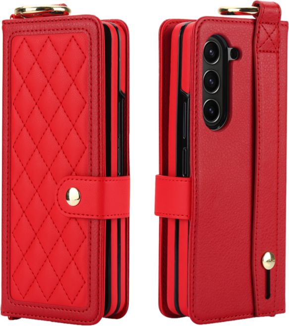 블랑진 리네아 갤럭시 Z폴드 퀼팅 카드지갑 케이스