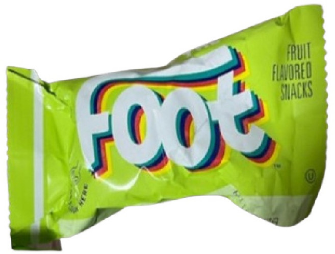 후룻바이더풋 테이프 풋젤리 매장용 스트베리향, 21g, 18개