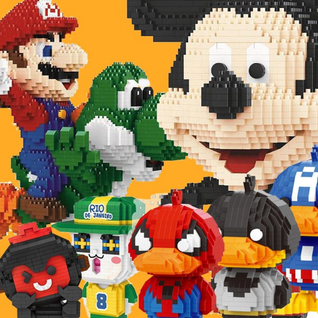 BEACON 5+1 소형 나노블럭 + 미니블럭, 1개