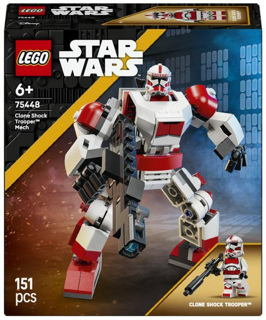레고 스타워즈 75448 클론 쇼크 트루퍼 로봇, 1개, 단품