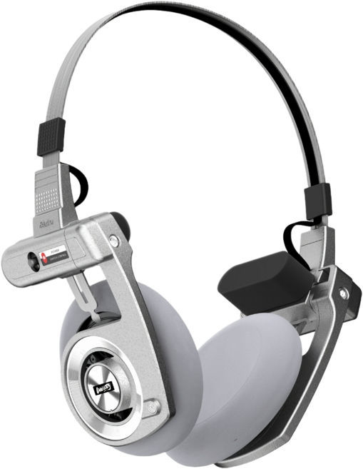 UMELODY 레트로 헤드폰 노이즈캔슬링 블루투스5.3, 은색