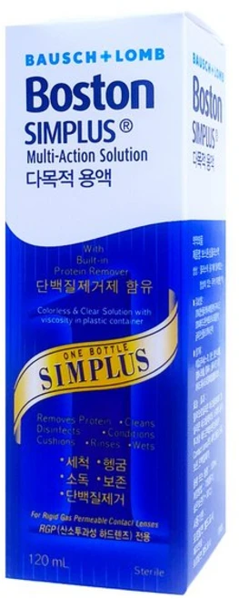 바슈롬 바슈롬 보스톤 심플러스 다목적 용액 120ml, 1 - 쿠팡