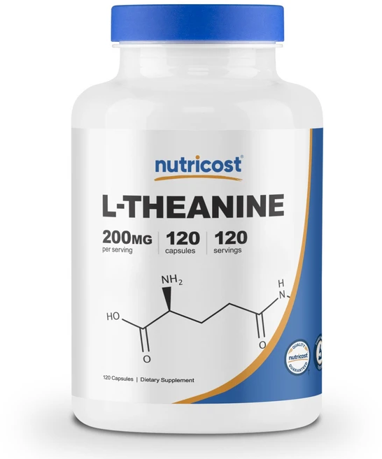 뉴트리코스트 L-테아닌 200mg 캡슐, 120정, 1개 - 쿠팡