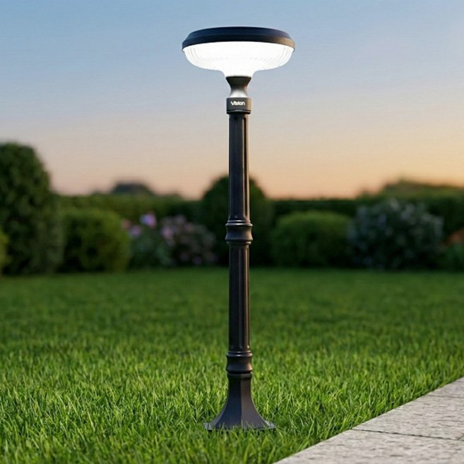 태양광 LED 대형사이즈 정원등 910 공원 야외 실외 조명 쏠라등 가로등, 주광색