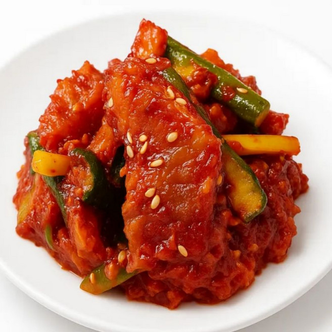 밥도둑 반찬 새콤달콤 밑반찬 도라지 홍어회무침 당일제조 500g 800g, 1개