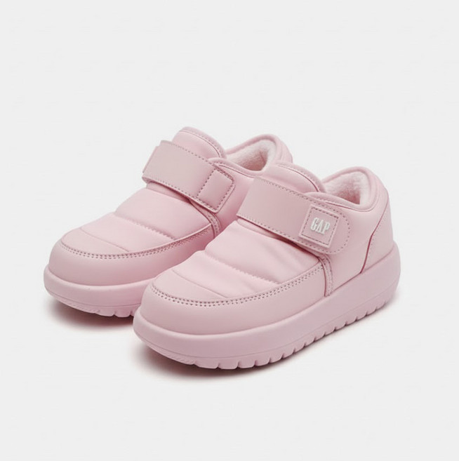 갭 키즈 아동 루이 패딩 방한화 핑크