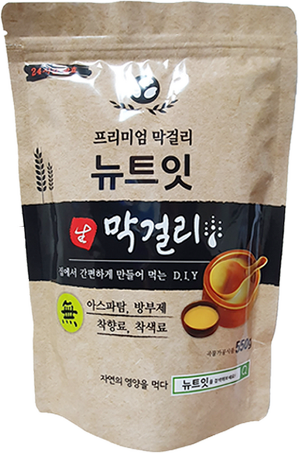 뉴트잇 수제막걸리 만들기 키트 5병분량, 550g, 1개