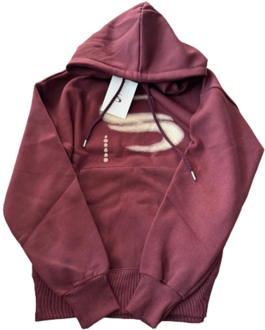 [국내매장] SORANO 소라노 베이직 로고 후디 / 버건디 / M 사이즈