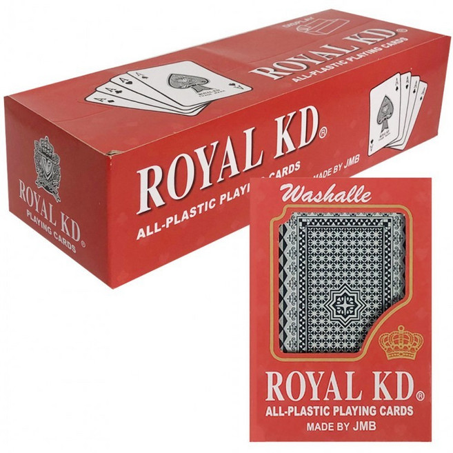 ROYAL 로얄카드 x1박스(12개) 플레잉카드 트럼프 포커 포카 마술, 1개