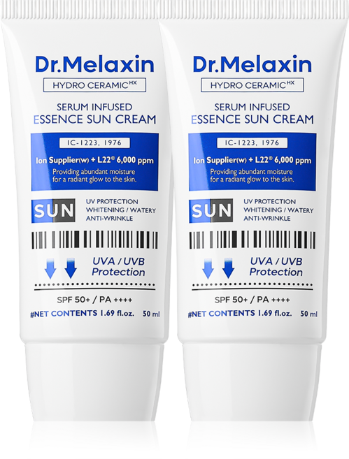 닥터 멜락신 하이드로 세라믹 수분 에센스 선크림, 2개, 50ml