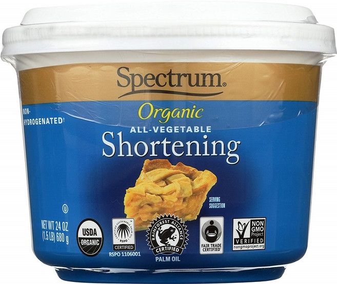 Spectrum 素食起酥油, 1罐, 680g