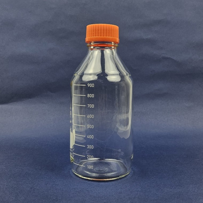 실험용 유리 용기 메디아병 랩바틀 시약병 샘플병 멸균병, 1개, 1000ml
