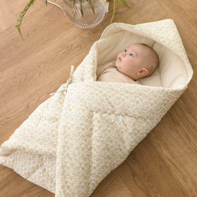 바미블랑 꽃송이 신생아 겉싸개 순면 사계절 조리원준비물 출산선물