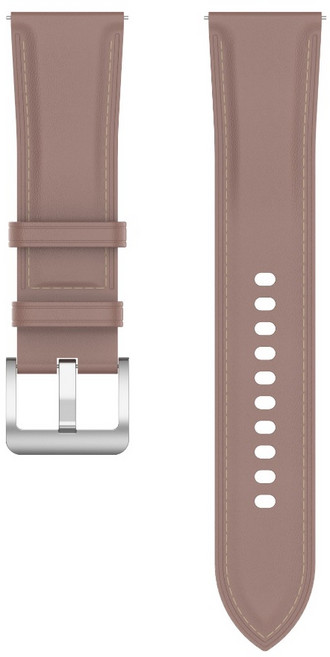 Garmin vivoactive 6 / 5 GPS 20mm 真皮錶帶, 尖尾-暗粉色, 1個