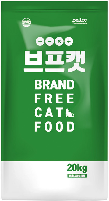 브랜드프리캣푸드 전연령 건식사료, 닭, 20kg, 1개