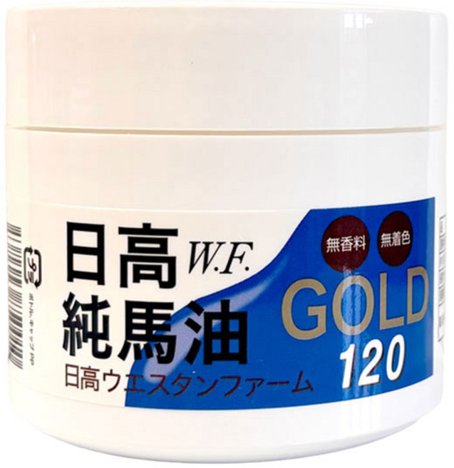 日高 W.F. 純馬油 GOLD 120, 1件, 120ml