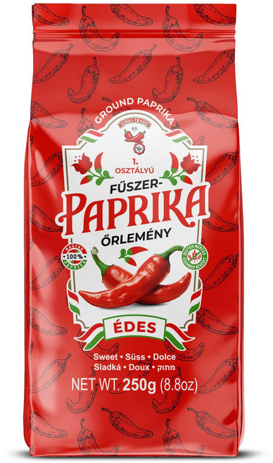 헝가리 스위트 파프리카 (250g) 헝가리 수입 미식가 품 Hungarian Sweet Paprika (8.8oz/250g) Imported from Hungary Gourme, 8.81온스(1팩), 1개